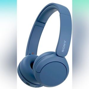 Sony WH-CH520 Wireless Headphones Bluetooth On-Ear Headset with Microphone